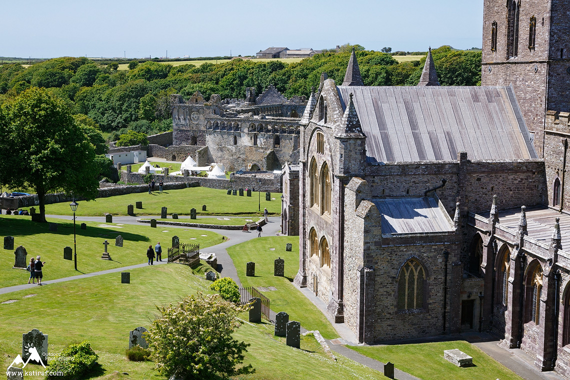 Katedra St Davids, Pembrokeshire, Południowa Walia, www.katiraf.com