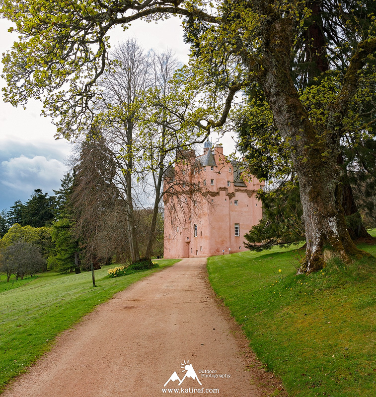 Zamek Craigievair i zamek Fraser, Aberdeenshire, Szkocja www.katiraf.com