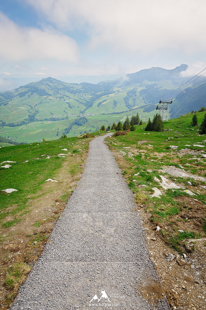 Szwajcaria - spacer do Aescher + jaskini Wildkirchli + na szczyt Ebenalp, Appenzeller Alps
