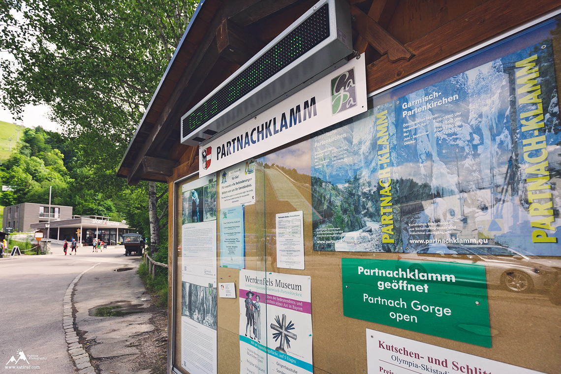 Wąwóz Partnachklamm, Garmisch-Partenkirchen